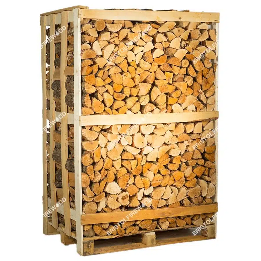 full mixed crate kiln dried logs standalone