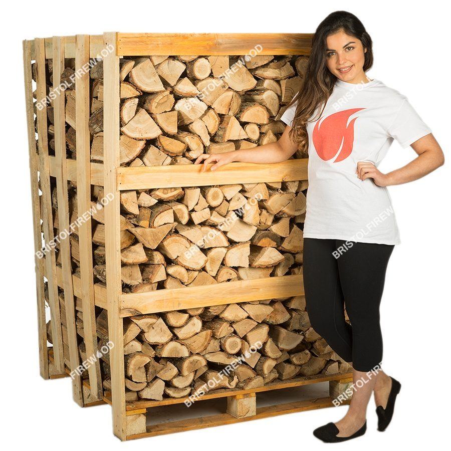 full oak crate firewood